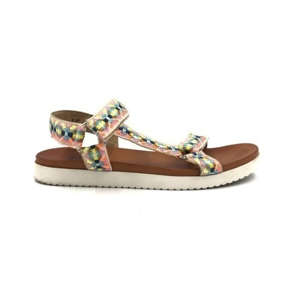 Jellypop Quests Neon Multi Color Sandals 8.5